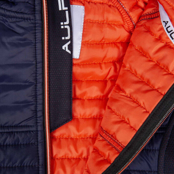 Aulp Sirec Navy boys' hybrid jacket: warmth and freedom of movement