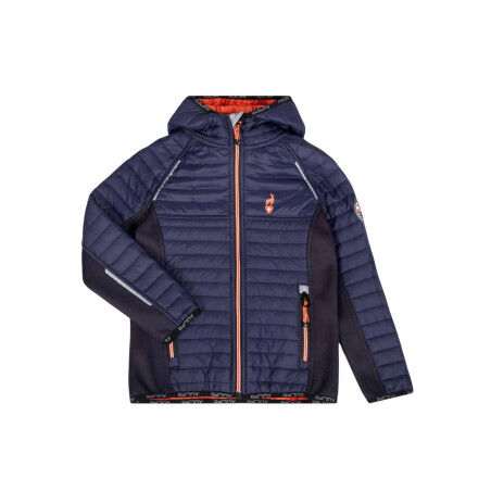 Aulp Sirec Navy boys' hybrid jacket: warmth and freedom of movement
