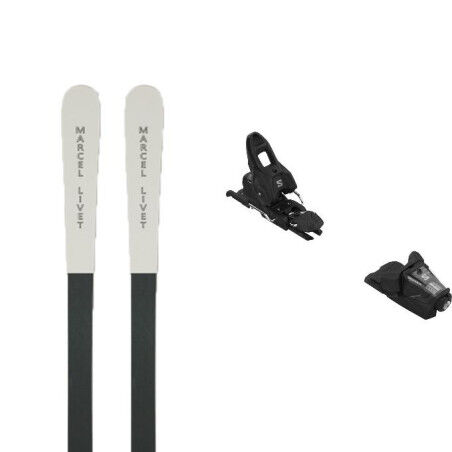 Pack de skis Marcel Livet EXPERT 83 + fix : Couleur - Unicolor, Taille des skis - 176