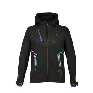 Chaqueta softshell para hombre Aulp Elgon - Negro: rendimiento y versatilidad