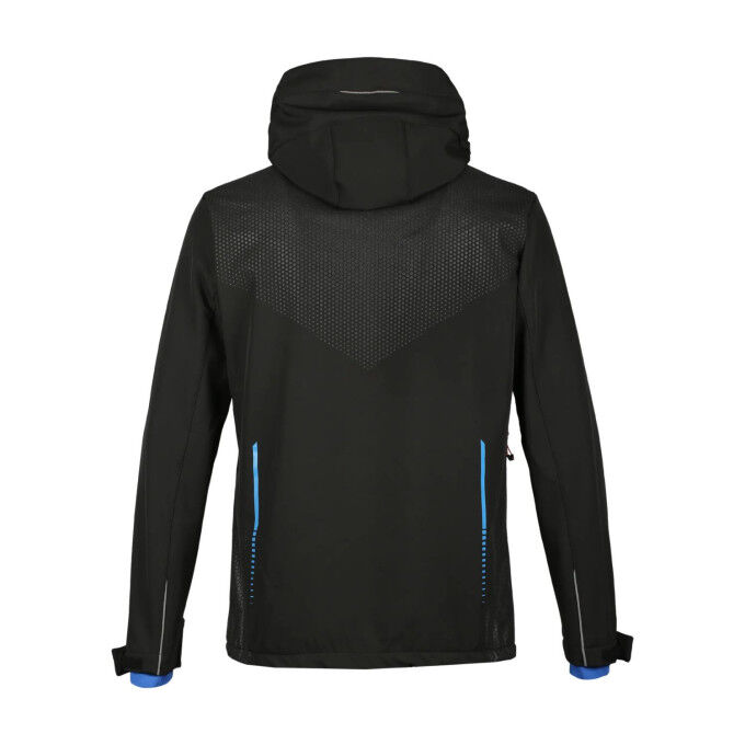 Chaqueta softshell para hombre Aulp Elgon - Negro: rendimiento y versatilidad