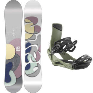 Nitro NOVA snowboard + bindings pack : Ski size - 148