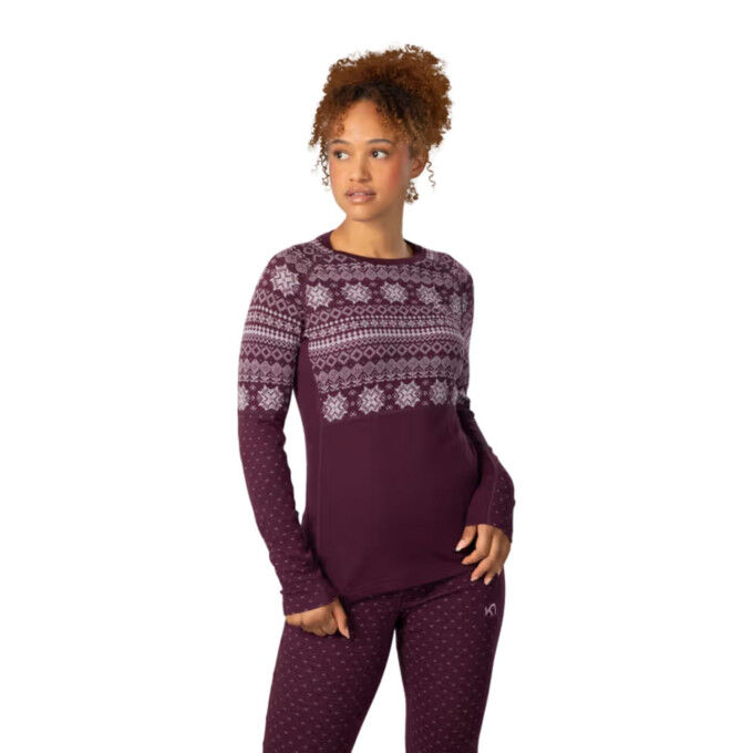 Intimo termico da donna Kari Traa Vilma - Comfort e calore in lana merino