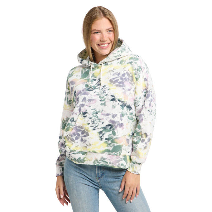 Damen-Kapuzenpullover Ragwear Pirita Print – Vegane Streetwear