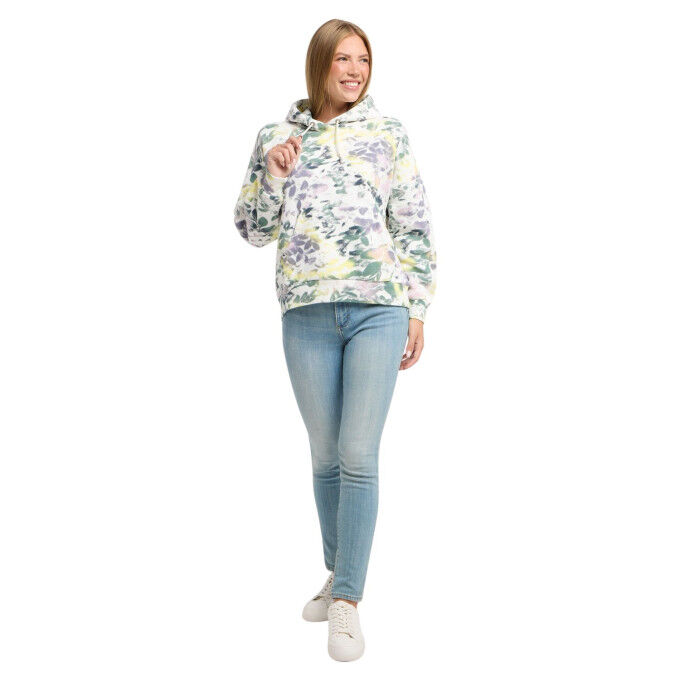 Sweat à capuche Femme Ragwear Pirita Print - Streetwear végan