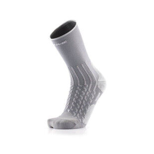 Therm-ic Out Light Crew Dust/Light Gray: lightweight socks for hiking