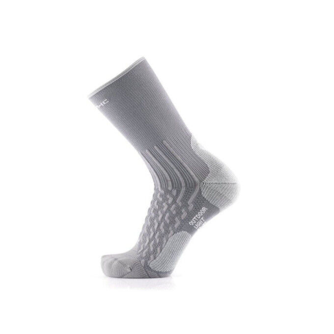 Therm-ic Out Light Crew Dust/Light Grey: calcetines ligeros para senderismo
