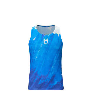 MILLET INTENSE PRO LIGHT Men's Tank Top - ICON BLUE/WHITE