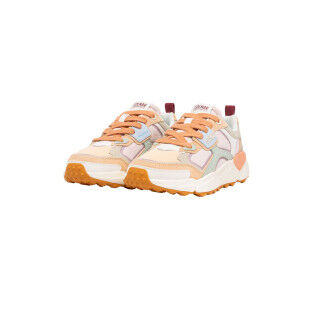 Colmar Garner Fuse Pink/Multicolor : sneaker femme légère et dynamique
