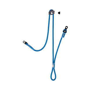 CAMP Reel Duo 100 cm: adjustable double lanyard for self-belaying and rappelling