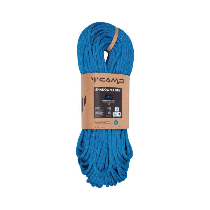 CAMP Shadow 9.4 Dry climbing rope: lightweight and versatile