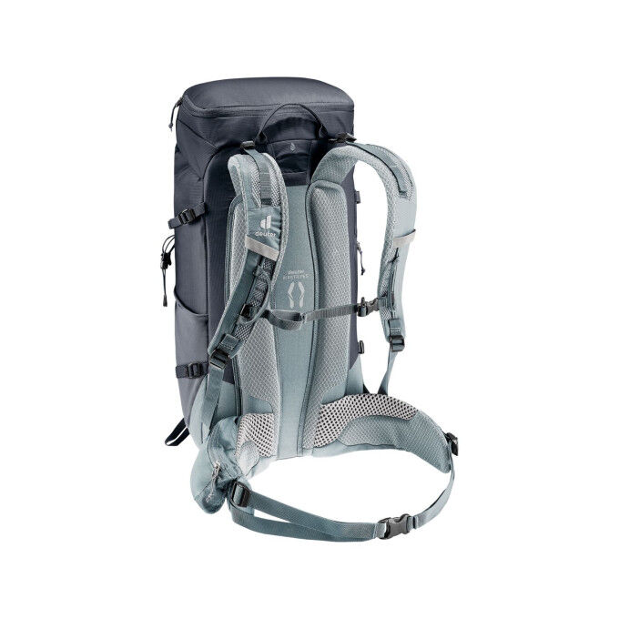 Deuter Trail 30 Black/Shale: Technischer Rucksack mit hervorragender Belüftung