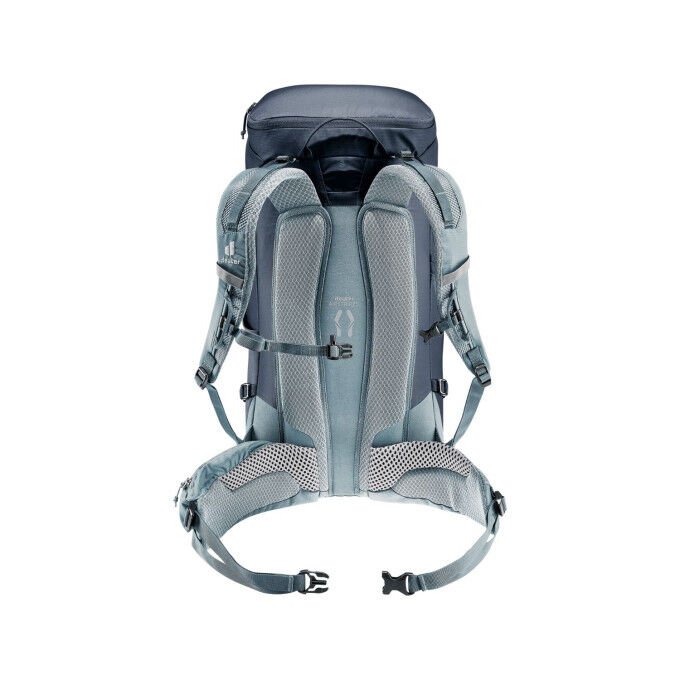 Deuter Trail 30 Negro/Pizarra: mochila técnica y ultraventilada