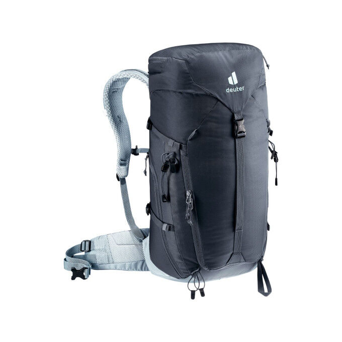 Deuter Trail 30 Negro/Pizarra: mochila técnica y ultraventilada