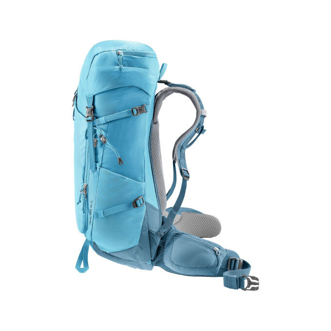 Deuter Trail Pro 34 SL Lagoon/Atlantic : sac à dos femme technique 34L