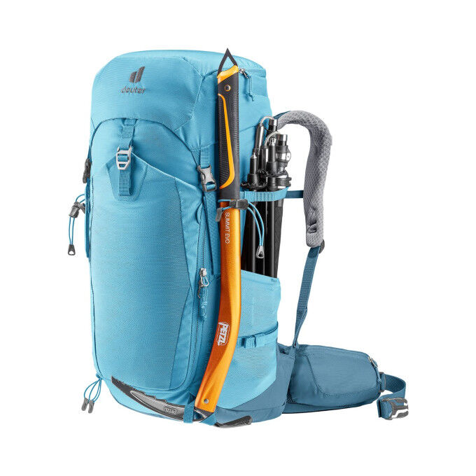 Deuter Trail Pro 34 SL Lagoon/Atlantic : sac à dos femme technique 34L