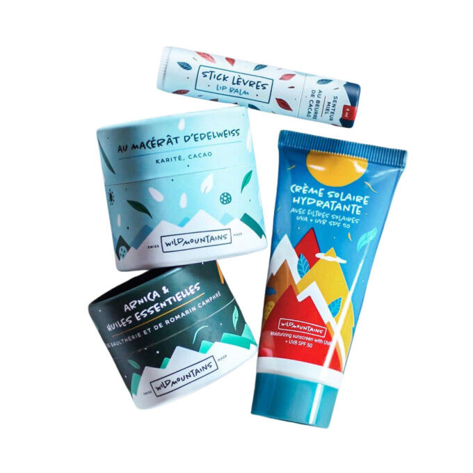 Wild Mountains SPF50 Sunscreen 30ml - Optimal protection and hydration