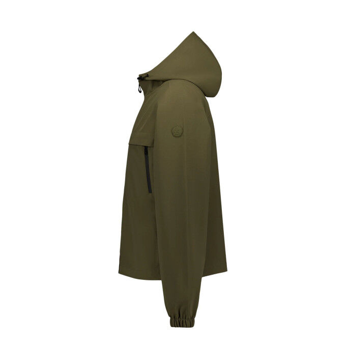 Wasserdichte Jacke für Herren Jott Noste – Army: Eleganz und Schutz für die Stadt