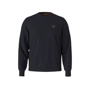 Felpa da uomo Napapijri B-Badge C Blu Marine: eleganza casual e comfort
