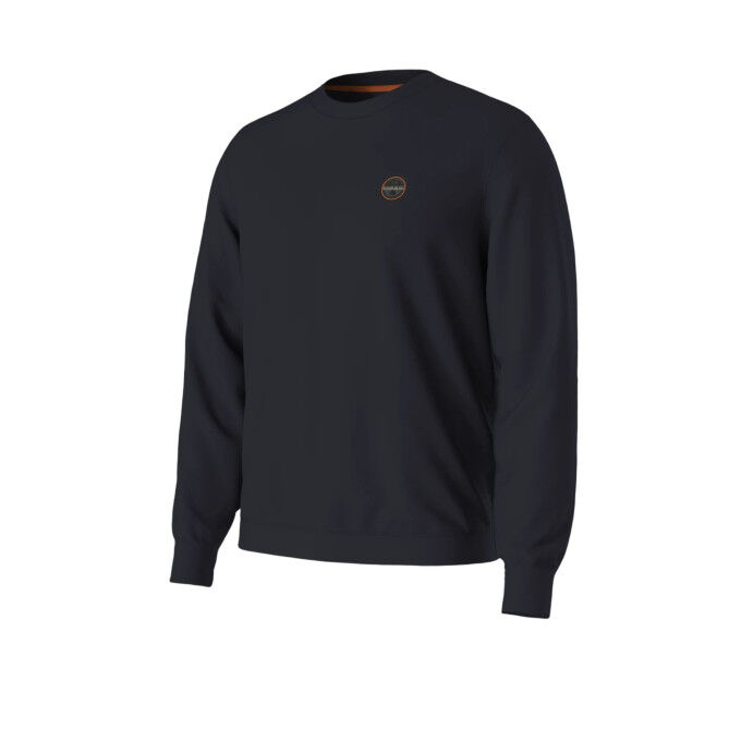 Sudadera para hombre Napapijri B-Badge C azul marino: elegancia informal y comodidad