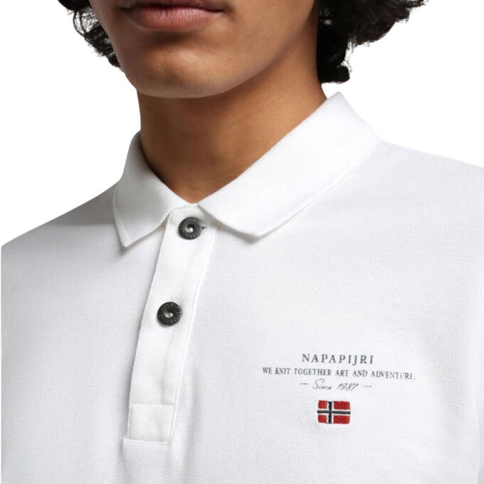 Napapijri Elbass Men's Polo Shirt: everyday elegance and comfort