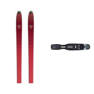 Pack of Rossignol BC 80 POSITRACK skis + bindings : Ski size - 176