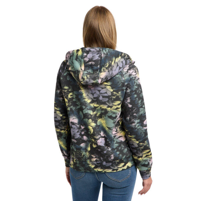 Ragwear Fllawia Print: Vegane Damenjacke mit Kapuze im Streetwear-Stil