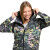 Ragwear Fllawia Print: Vegane Damenjacke mit Kapuze im Streetwear-Stil