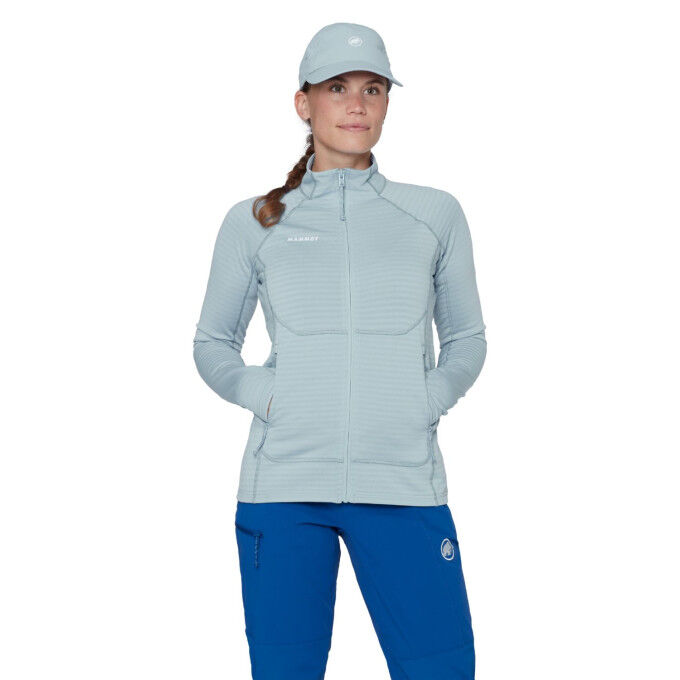 Mammut Taiss ML Nebla: women's technical mountain fleece jacket