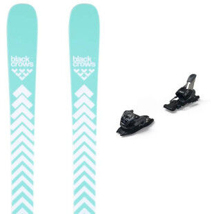 Black Crows CAPTIS BIRDIE ski pack + bindings : Colour - Turquoise, Ski size - 160