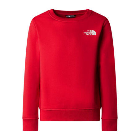 THE NORTH FACE NSE Box Regular Crew Junior Sweatshirt - TNF RED