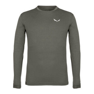SALEWA Puez Men's Long Sleeve T-Shirt - FADED GREEN MELANGE