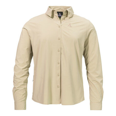 Chemise de randonnée Femme SCHOFFEL Style Dunajec - GRAIN BEIGE
