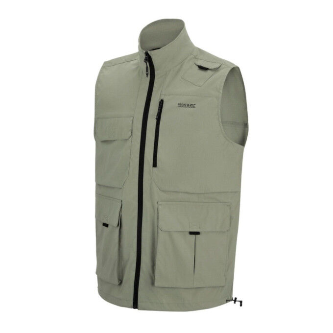Gilet da uomo REGATTA Anti-Insect Travel Light - LIGHT SAGE
