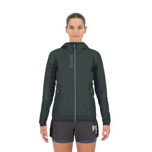 Karpos Lavaredo EVO W Urban/Woodl Gray: lightweight and warm women's trail jacket