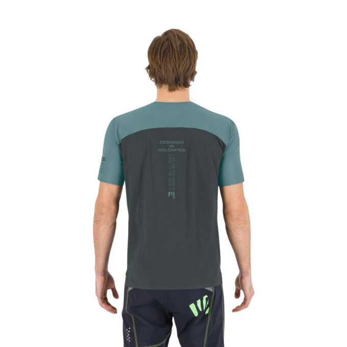 Karpos Ledro Herren-T-Shirt Urban/Mineral Blue: Leichtigkeit und Frische