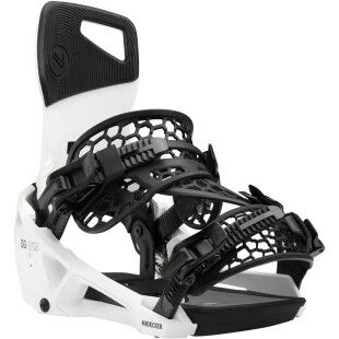Nidecker OG Supermatic White Snowboard Bindings