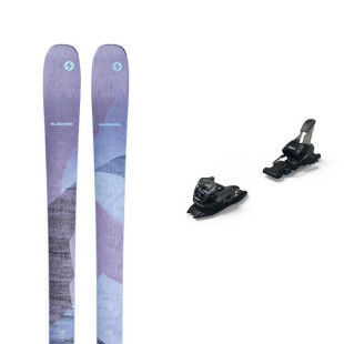 Pack de esquís Blizzard BLACK PEARL 88 Violet + fijaciones : Color - Violeta, Talla de esquí - 158