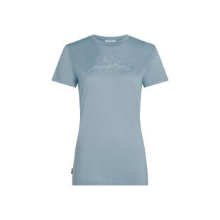 T-shirt Femme Icebreaker 150 Tech Lite Sparkling Stars : confort mérinos polyvalent