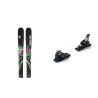 Faction PRODIGY 1 ski package + bindings : Colour - Black, Ski size - 178