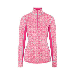 Baselayer da donna Kari Traa Rose Half Zip: calore merino e comfort termico