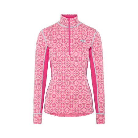 Baselayer da donna Kari Traa Rose Half Zip: calore merino e comfort termico