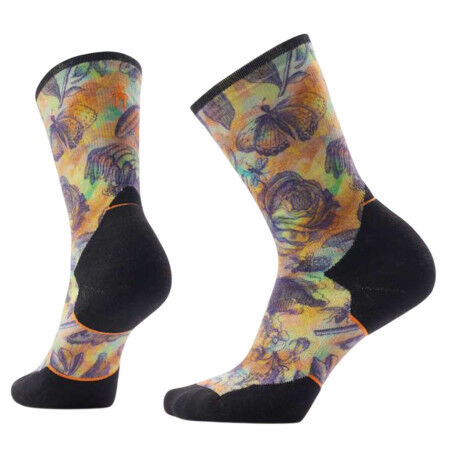 Trail-Socken für Damen SMARTWOOL Floral Party Crew – MULTI COLOR