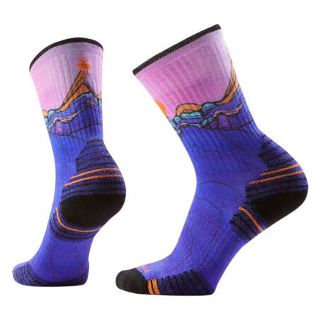 Wandersocken für Damen SMARTWOOL Hike Mountain Sunrise  Crew