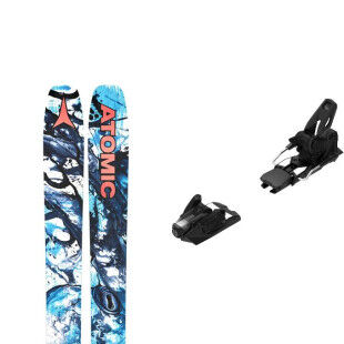 Pack of Atomic BENT CHETLER 120 skis + bindings : Colour - BLACK/MUCO, Ski size - 184