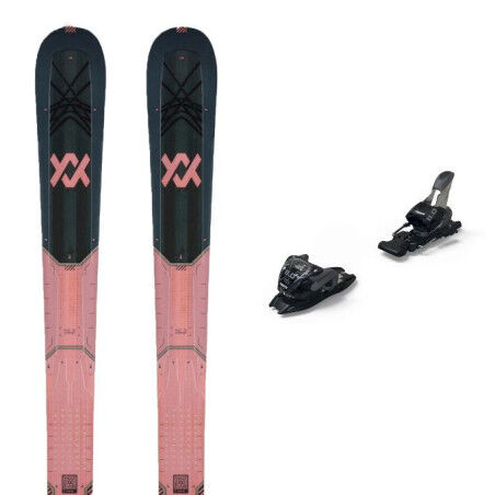 Volkl MANTRA 88 W Skipaket + Bindungen : Größe der Skier - 163