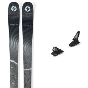 Blizzard ANOMALY 84 ski pack + bindings : Colour - BLACK/GREY, Ski size - 176