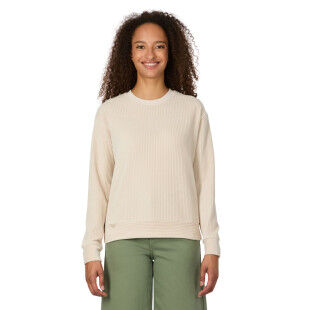 Women's RAGWEAR DELLANI CORDY Sweatshirt - Ecru