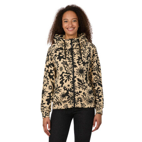 Sweat à capuche Femme RAGWEAR FLLAWIA PRINT - Sand