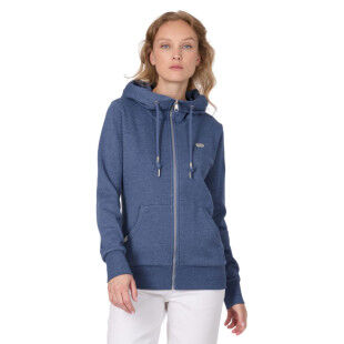 Felpa con cappuccio da donna RAGWEAR NESKIA ZIP A - blu notte